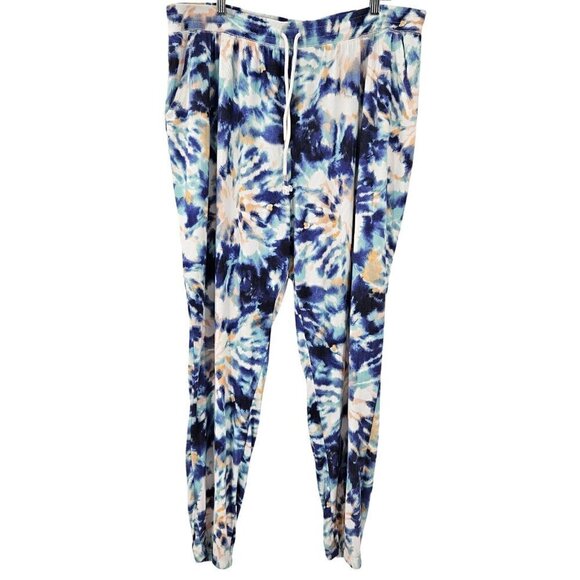 P.J. Salvage Other - P.J. Salvage Spiral Nights Tie-Dye Jogger Pants Multicolor Women’s 3X Sleepwear